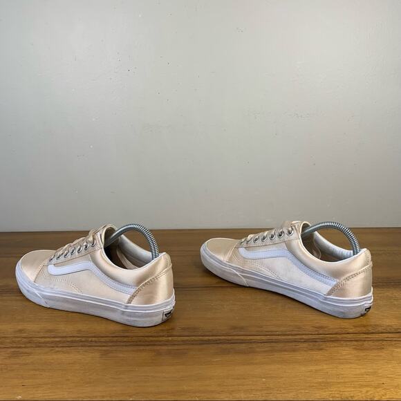 Vans Old Skool Satin Ribbon Lace Womens Sneaker Size 8 - Picture 7 of 9